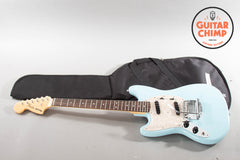 2025 Fender Japan Traditional 60’s Mustang – Left-Handed, Daphne Blue (Mint)