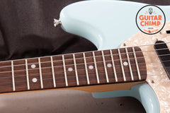 2025 Fender Japan Traditional 60’s Mustang – Left-Handed, Daphne Blue (Mint)