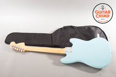 2025 Fender Japan Traditional 60’s Mustang – Left-Handed, Daphne Blue (Mint)