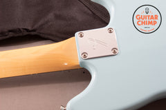 2025 Fender Japan Traditional 60’s Mustang – Left-Handed, Daphne Blue (Mint)