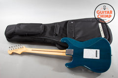 2024 Fender Japan Hybrid II Stratocaster QMT – Aquamarine, Excellent w/ Gig Bag