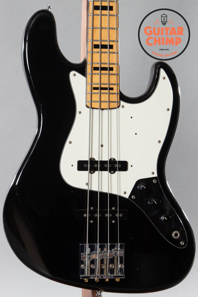 2002 Fender Japan JB75 ’75 Reissue Jazz Bass Black
