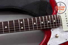 2024 Fender Japan Hybrid II Jazzmaster – Quilt Red Beryl, Excellent w/ Gig Bag