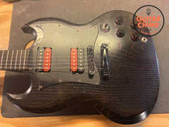 2003 Gibson SG Voodoo Juju – Satin Black, Skull Inlay, Ebony Board w/ OHSC