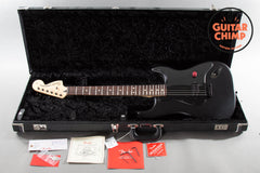 2024 Fender Tom DeLonge To The Stars Strat Satin Black – Rare Limited Edition (300 Made) w/ Case