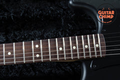 2024 Fender Tom DeLonge To The Stars Strat Satin Black – Rare Limited Edition (300 Made) w/ Case