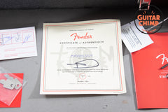 2024 Fender Tom DeLonge To The Stars Strat Satin Black – Rare Limited Edition (300 Made) w/ Case