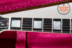 2020 Gibson Custom Shop Les Paul Custom Alpine White | Ebony Board + Long Neck Tenon | OHSC + COA