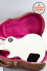 2020 Gibson Custom Shop Les Paul Custom Alpine White | Ebony Board + Long Neck Tenon | OHSC + COA