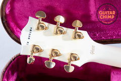 2020 Gibson Custom Shop Les Paul Custom Alpine White | Ebony Board + Long Neck Tenon | OHSC + COA