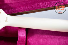 2020 Gibson Custom Shop Les Paul Custom Alpine White | Ebony Board + Long Neck Tenon | OHSC + COA