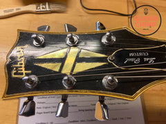 1985 Gibson Les Paul Custom Silverburst w/ Tim Shaw Pickups & Original Chainsaw Case