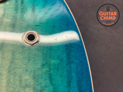 2018 Gibson ES-335 Figured – Aquamarine w/ OHSC & COA