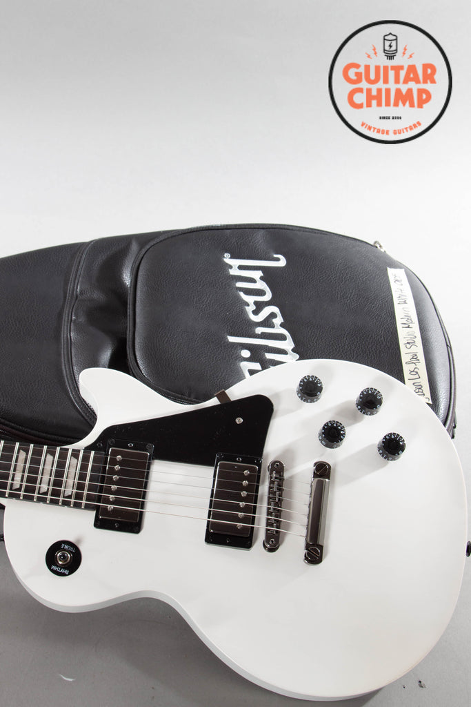 2024 Gibson Les Paul Studio Modern – Worn White | Ebony Board | Coil Tap & Phase | OHGB