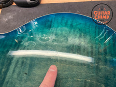 2018 Gibson ES-335 Figured – Aquamarine w/ OHSC & COA