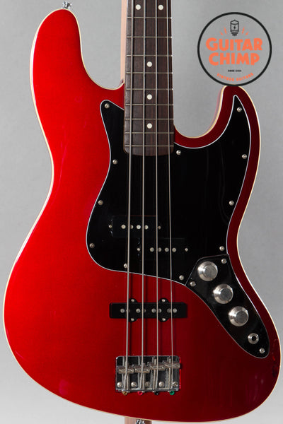 2007 Fender Japan AJB Aerodyne Jazz Bass Candy Apple Red | Guitar 