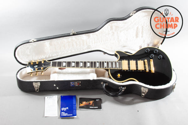 2007 Gibson Les Paul Classic Custom 3-Pickup Black Beauty – Guitar