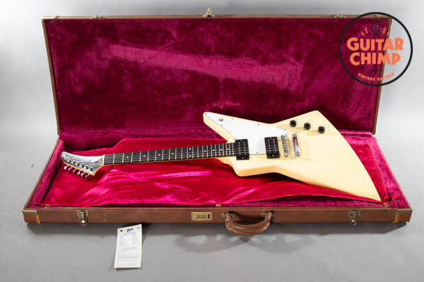 1997 Gibson Explorer ’76 Reissue Classic White