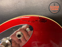 2007 Fender Japan AJB Aerodyne Jazz Bass Candy Apple Red