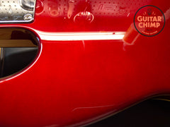 2007 Fender Japan AJB Aerodyne Jazz Bass Candy Apple Red