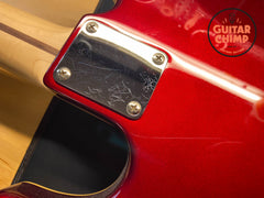 2007 Fender Japan AJB Aerodyne Jazz Bass Candy Apple Red