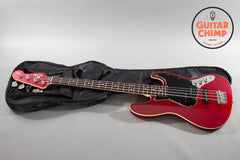 2007 Fender Japan AJB Aerodyne Jazz Bass Candy Apple Red