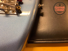 2010 Fender Japan JB75-US ’75 Reissue Jazz Bass Old Lake Placid Blue