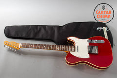 1997 Fender Japan ’62 Reissue Telecaster Custom TL62B-TX Candy Apple Red w/ USA Texas Special Pickups