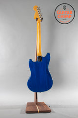 2017 Fender Japan Traditional 70s Mustang Transparent Sapphire Blue