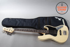 2006 Fender Aerodyne Jazz Bass – Rare 32" Medium Scale – Olympic White (Japan)