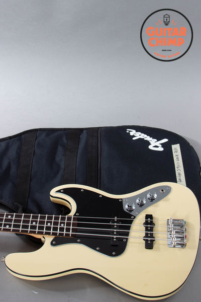 Fender Japan Aerodyne Jazz Bass 美品 2004 Fender Japan Aerodyne Jazz Bass AJB Dolphin Gray | Guitar Chimp
