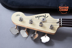 2006 Fender Aerodyne Jazz Bass – Rare 32" Medium Scale – Olympic White (Japan)