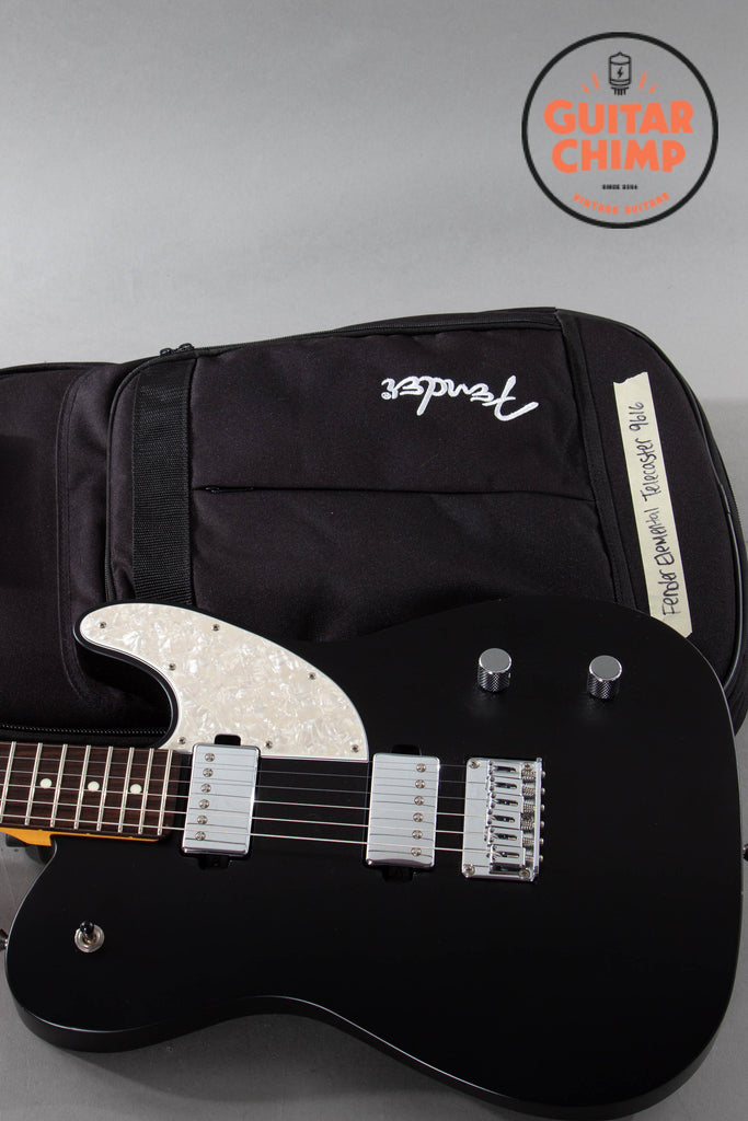 2022 Fender Made in Japan Elemental Telecaster HH – Stone Black | Coil-Split Humbuckers, Gig Bag