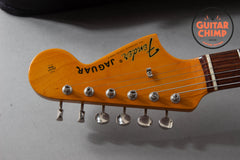 2007 Fender Japan JG66 ’62 Reissue Jaguar – 3-Tone Sunburst (MIJ, Excellent, Gig Bag)