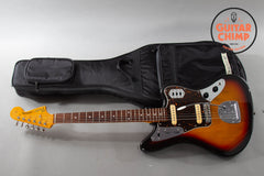 2007 Fender Japan JG66 ’62 Reissue Jaguar – 3-Tone Sunburst (MIJ, Excellent, Gig Bag)