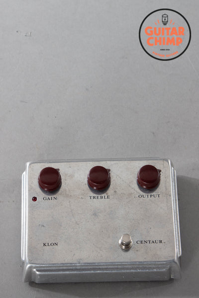 Klon Centaur Professional Overdrive Silver (Non-Horsie) | Guitar Chimp