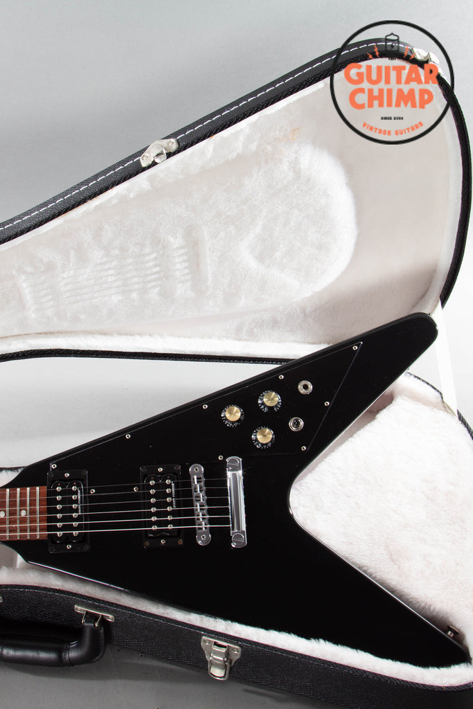 2017 Gibson Flying V T Ebony | Dirty Fingers Pickups | Original Hard Case