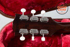 2025 Gibson Exclusive Les Paul Junior Double Cutaway – Dark Walnut | Original Hard-Shell Case | Very Good Condition