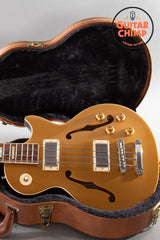 2016 Gibson ES-Les Paul Bass Goldtop | Original Case & COA | Semi-Hollow Short Scale
