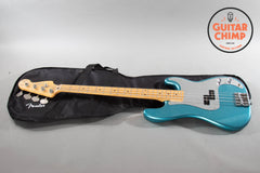2001 Fender Steve Harris Precision P Bass 1st Generation Lake Placid Blue