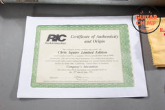 1991 Rickenbacker 4001CS Chris Squire Signature Bass Guitar #156 of 1000