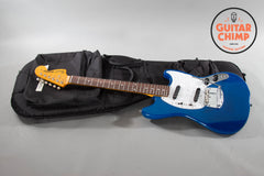 2017 Fender Japan Traditional 70s Mustang Transparent Sapphire Blue