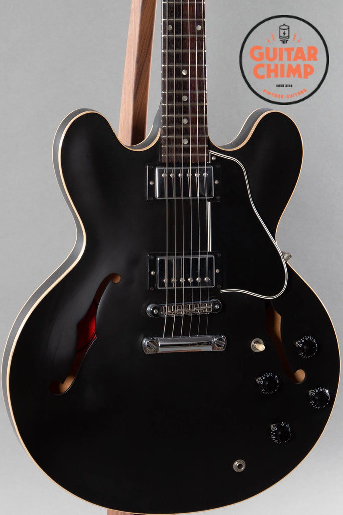 2009 Gibson Memphis ES-335 Dot Satin Ebony