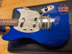 2017 Fender Japan Traditional 70s Mustang Transparent Sapphire Blue
