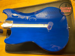 2017 Fender Japan Traditional 70s Mustang Transparent Sapphire Blue