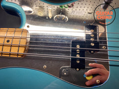 2001 Fender Steve Harris Precision P Bass 1st Generation Lake Placid Blue