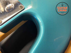 2001 Fender Steve Harris Precision P Bass 1st Generation Lake Placid Blue