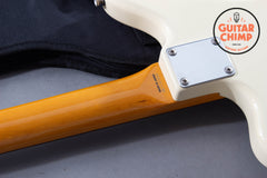 2010 Fender Japan JM66 ’62 Reissue Jazzmaster Vintage White | MIJ | 7.25" Radius | Gig Bag