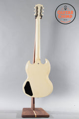 2022 Gibson Custom Shop “CME Spec” ‘63 SG Special Reissue Lightening Bar Polaris White VOS