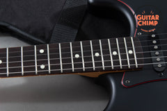 2020 Fender Japan Limited Hybrid II Noir Stratocaster Black | MIJ | Original | Gig Bag